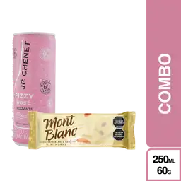 Combo Jp Chenet Aperitivo Rose + Chocolatina MontBlanc Blanca