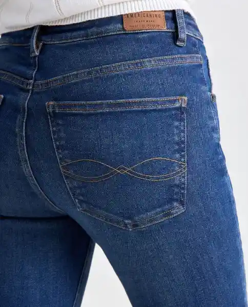 Jean Mujer Azul Talla 6 339G603_AZU174021 Americanino