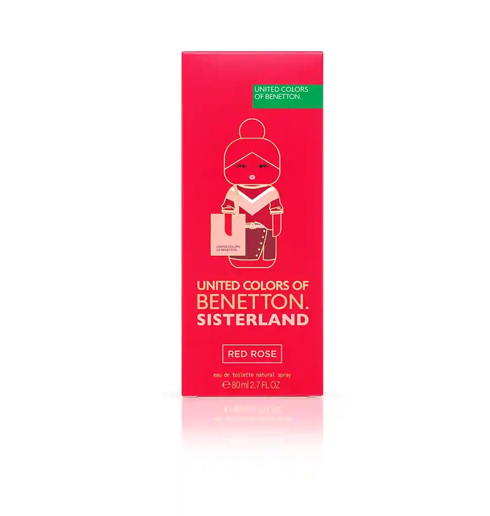 Perfume Benetton Sisterland Red Rose EDT 80ml