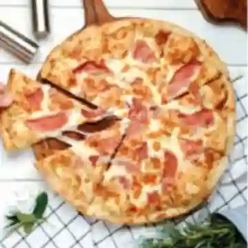Pizza jamon familiar