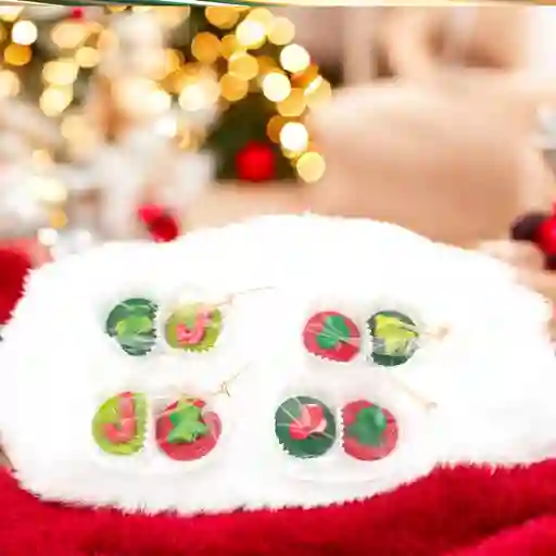 Paquetico 2 moneditas navideñas