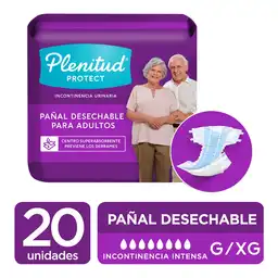 Plenitud Pañal Adulto Protect Grande