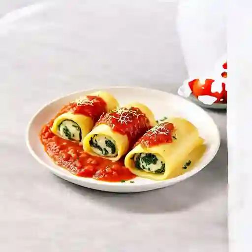 Canelloni De Espinaca (3 Unidades)