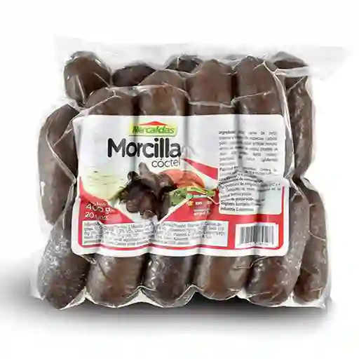 Morcilla Coctel Mercaldas X400 G