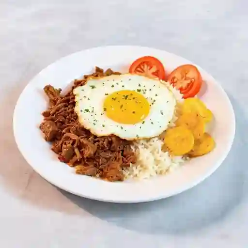 Bandeja con Carne