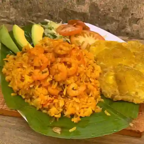 Arroz con Camarones