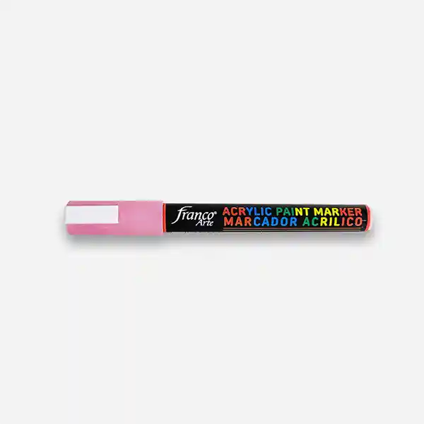 Acrylic Paint Marker Marcador Acrílico Rosa Metalizado (G20)
