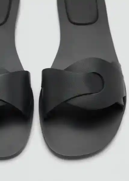 Sandalias Eva Negro Talla 38 Teen Niñas Mango