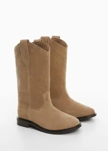 Botas Danae Topo Talla 38 Niña Mango