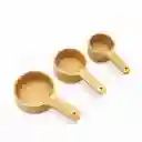 Taza Medidoras en Bambú Ambiente Gourmet