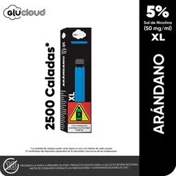 Glucloud Vapeador  Arándano XL