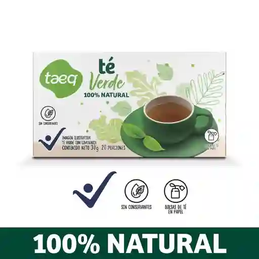 Taeq Te Verde con Limonaria 100% Natural
