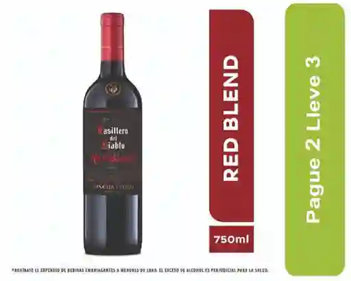 Pague 2 Lleva 3 de Vino Red Blend Casillero Del Diablo
