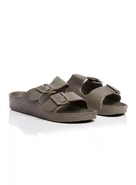 Sandalias Eva T/Birken Hombre Verde Talla 40 People