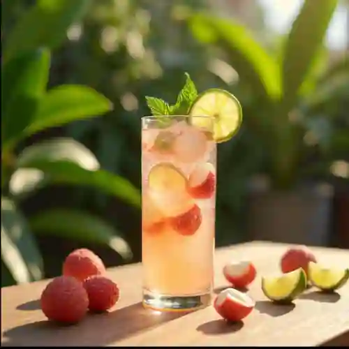 Soda Lychee Limón
