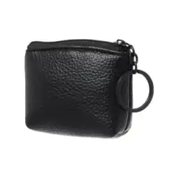 Monedero Cuadrado Liso Serie Negro Miniso