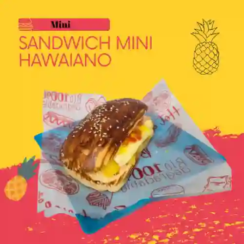 Sándwich Mini Hawaiano