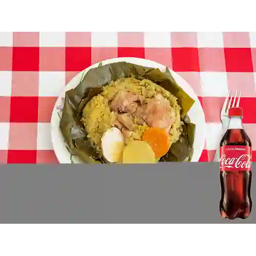 Combo Tamal Tradicional +cocacola Orig 500ml