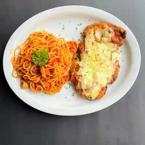 Cotoletta Milanesa Parmesana