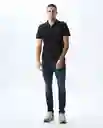 Camiseta Hombre Negro Talla XL 801G005_NEG194004 Americanino