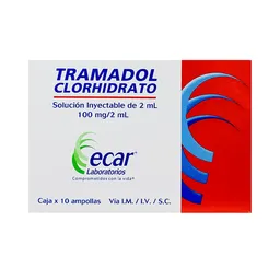 Ecar Tramadol Clorhidrato (100 mg)