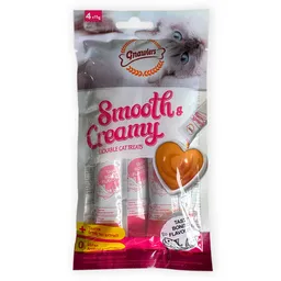 Gnawlers Snack Para Gatos Smooth Creamy Pescado