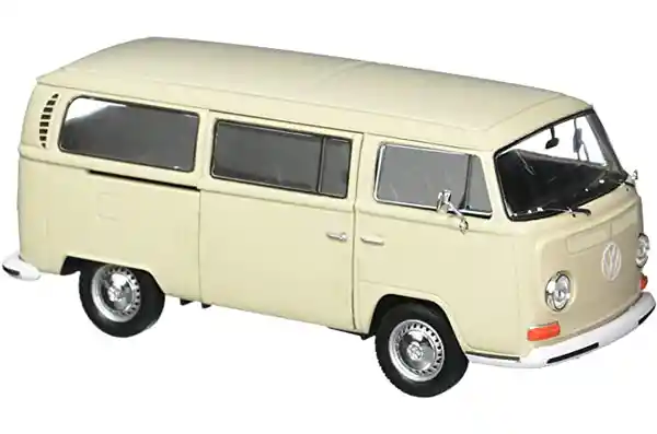 Volkswagen Juguete Coleccionable Bus T2 1972 Crema