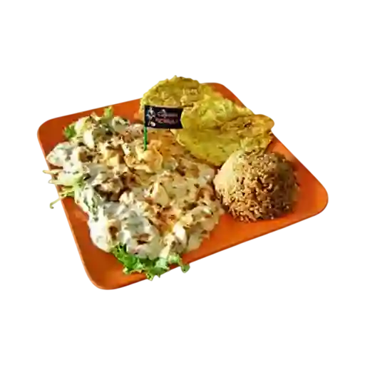 Mariscos Especial Morgan Gratinado
