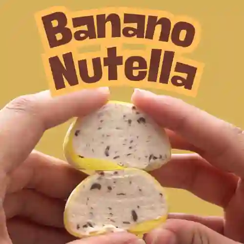 Mochi Banano con Nutella