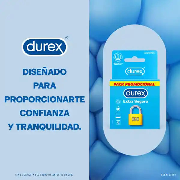 Durex Preservativos de Látex Mas Grueso 