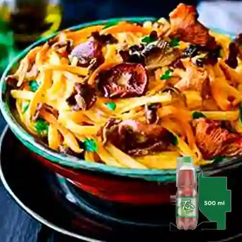 Combo Pasta de la Casa + Mr Tea Limón 500 ml