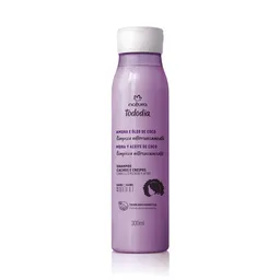 Shampoo Rizos y Afros Mora y Aceite de Coco Tododia