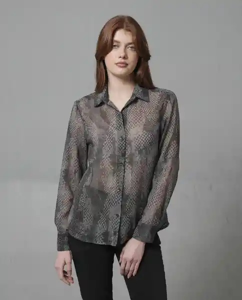 Camisa Mujer Verde Talla M 219G025_VER176212 Rifle