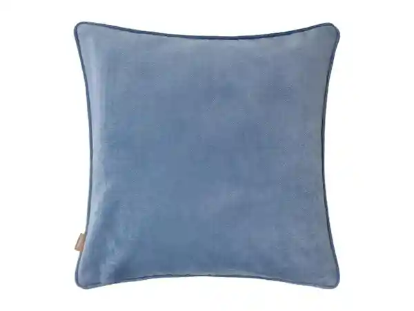Funda de Cojín Velvet Azul Rey 45 x 45 Casaideas