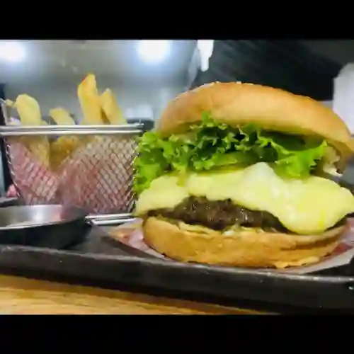 Hamburguesa + Papas