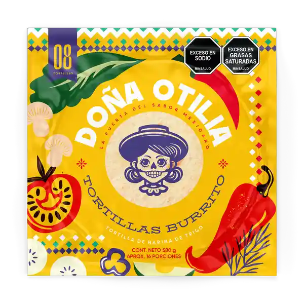 Doña Otilia Tortilla Burrito