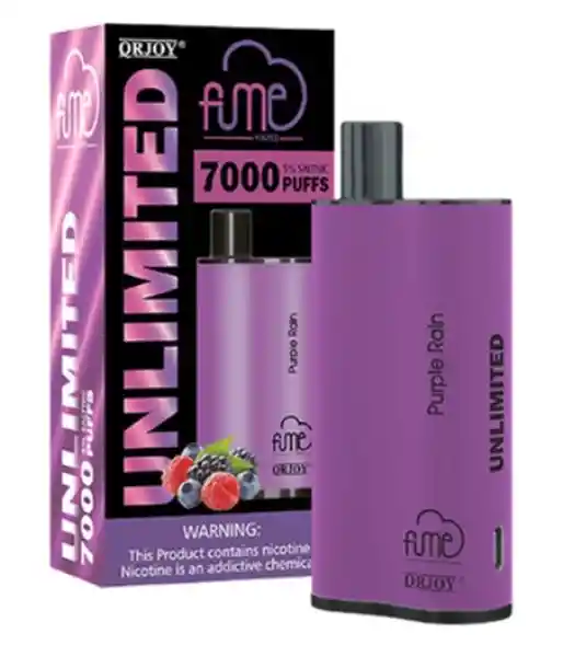 Fume Vaporizador Purple Rain 7000 Puffs