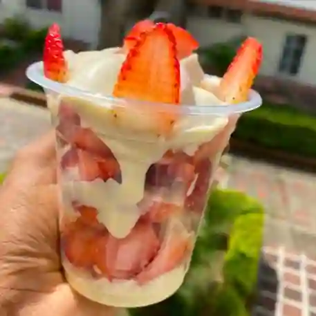 Fresas con Crema