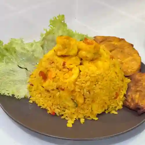 Arroz de Camarones