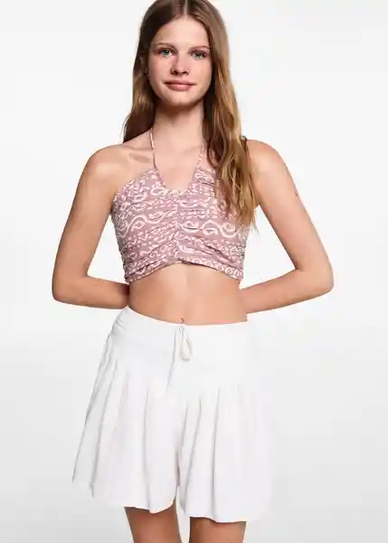 Top Mexico Rosa Pastel Talla 21 Niñas Mango