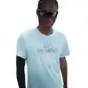 Nike Camiseta M Df Uv Miler Flash Manga Corta Hombre Azul T. L