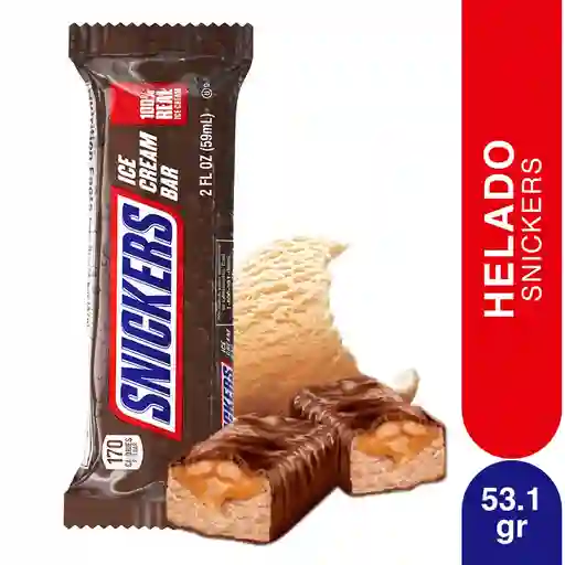 Snickers Helado en Barra Leche Caramelo