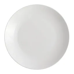 Plato Comida Porcelana Blanco Diseño 0002