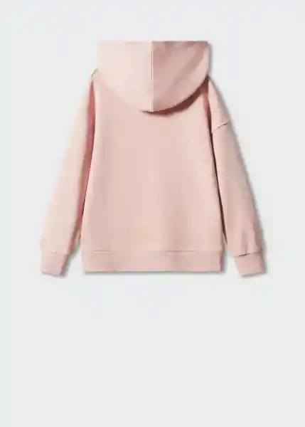 Buzo Sudadera Vibes Rosa Talla 12 Niña Mango