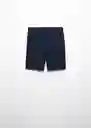 Bermuda Nuno Navy Talla 07 Niños Mango