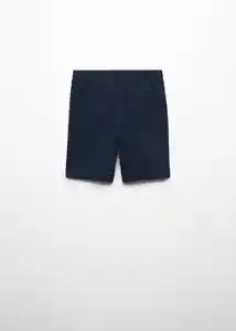 Bermuda Nuno Navy Talla 07 Niños Mango