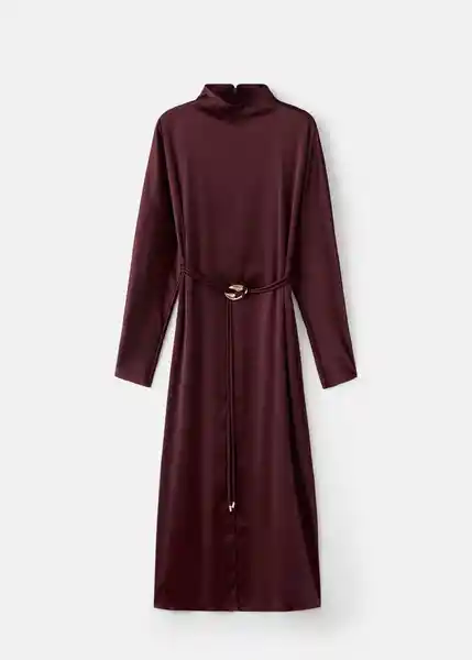 Vestido Susi2 Granate Talla S Mujer Mango