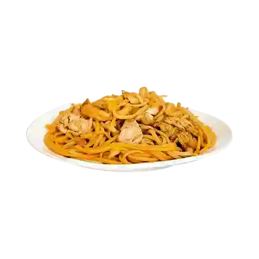 Spaguetti con Pollo