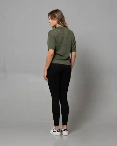 Camiseta Mujer Verde XL 201G102_VER195621 Rifle