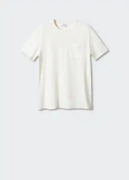 Camiseta Camislub Offwhite Talla XXL Hombre Mango